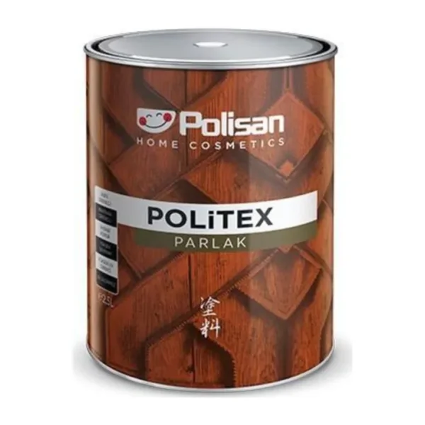 Polisan Politex Parlak Vernik 2,5 Lt-Teak