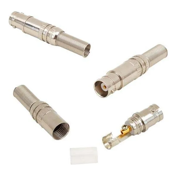 POWERMASTER YAYLI BNC FİŞ METAL DİŞİ