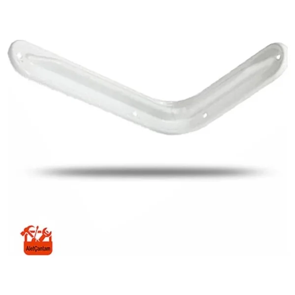 Raf Altı Demiri Dübel Ve Vidaları Ile Raf Ayağı 13 Cm X 19 Cm-2 Adet