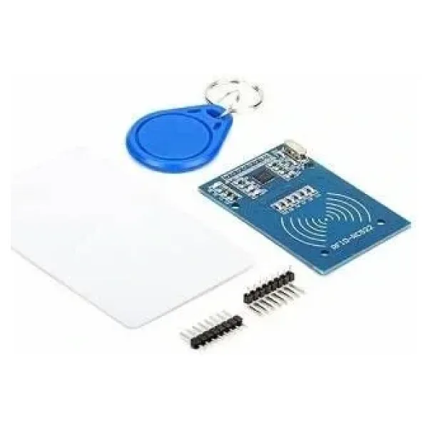 RC522 RFID NFC Kiti - RC522 RFID NFC Modülü, Kart ve Anahtarlık Kiti (13,56 Mhz)