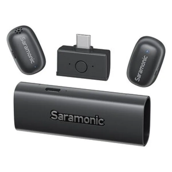 Saramonic Air SE 01 Type-C 2 Kişilik Kablosuz El ve Yaka Mikrofonu