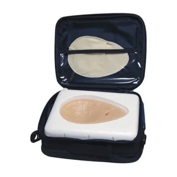 Silikon Protez Gogus Oval - Simetrik 125 Numara