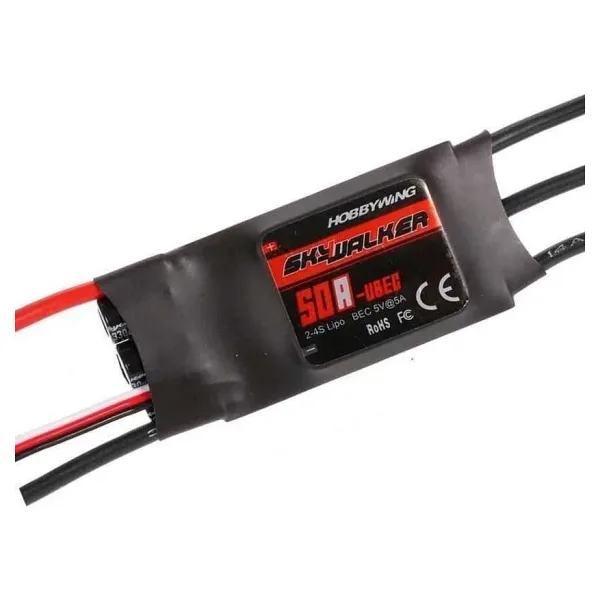 SkyWalker ESC 50A Brushless Fırçasız Motor Hız Kontrol Sürücüsü