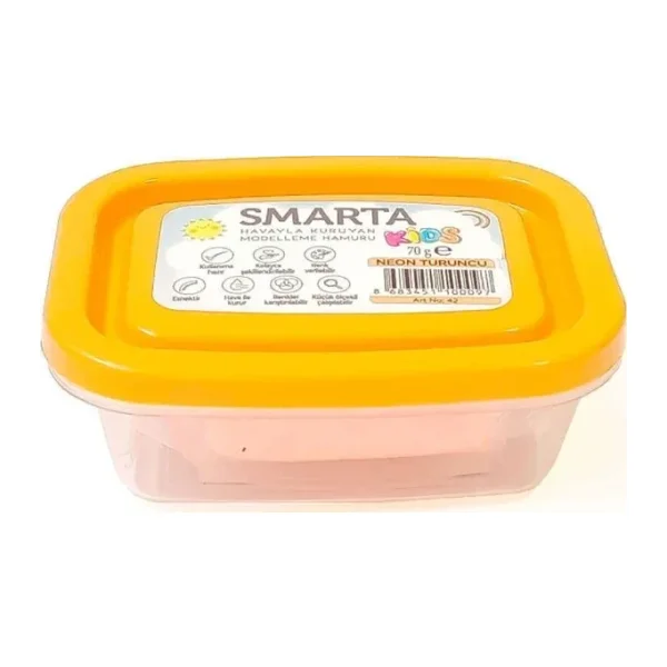 Smarta Kids 70 gr Neon Turuncu Modelleme Hamuru