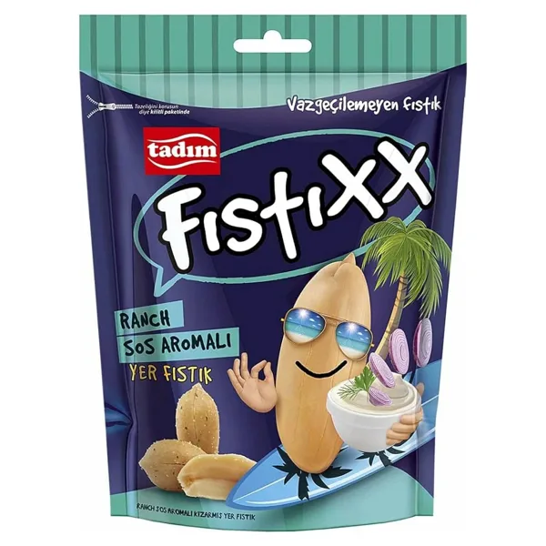 Tadım Fıstıxx Ranch Soslu Yer Fıstığı 75 gr