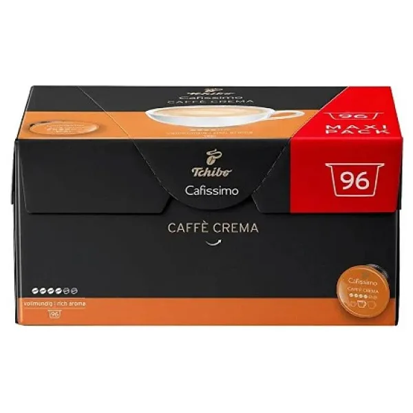 Tchibo Cafissimo Caffe Crema Rich Aroma Kapsül Kahve 96'lı