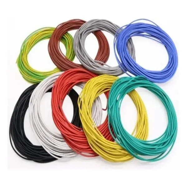 Tek Damarlı Montaj Kablosu 24AWG Gri 5M