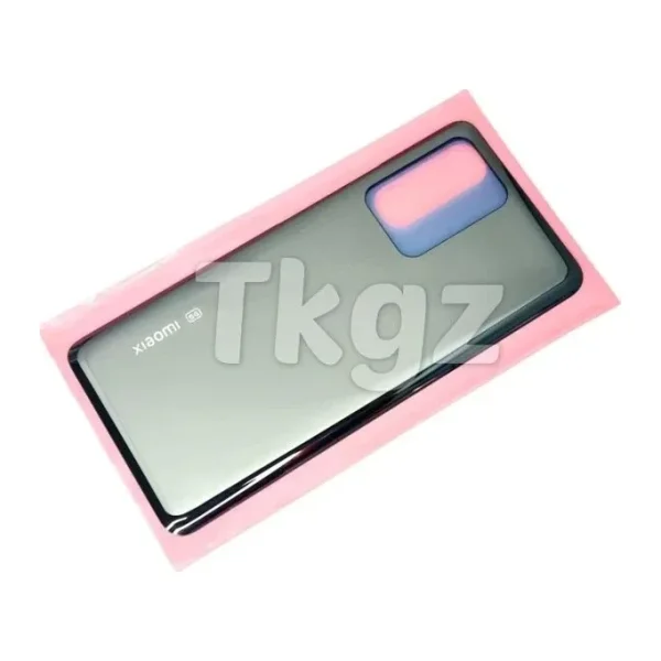 tkgz Xiaomi Mi 11t Arka Pil Batarya Kapağı (cam) Siyah