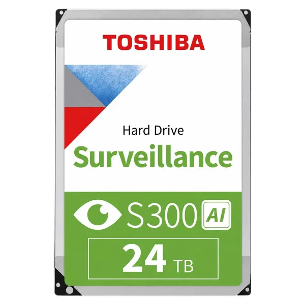 Toshıba S300 AI 24tb 7200rpm 1024mb Sata3 Mg11aca24te-V Güvenlik HDD