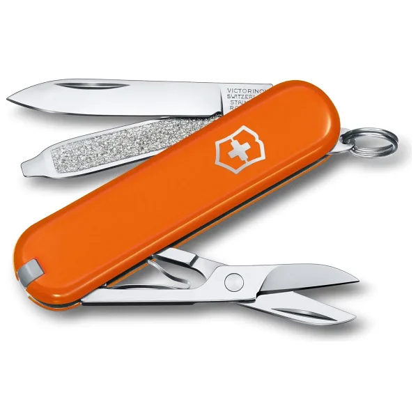 Victorinox Classic SD 0.6223.83G Turuncu 7 Fonksiyonlu Çok Amaçlı Çakı