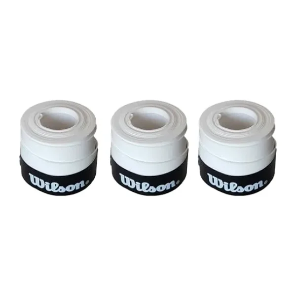 Wilson Comfort Bowl O'Grips Overgrip 3 Adet Grip Tenis Raketi Gribi (Beyaz)