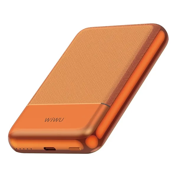Wiwu Wi-P089 Turuncu 10000 mAh Hızlı Şarj MagSafe Powerbank