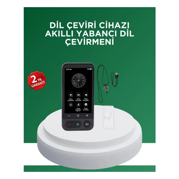 Zenvia 139 Dil Destekli Taşınabilir Sesli Çevirmen Cihazı