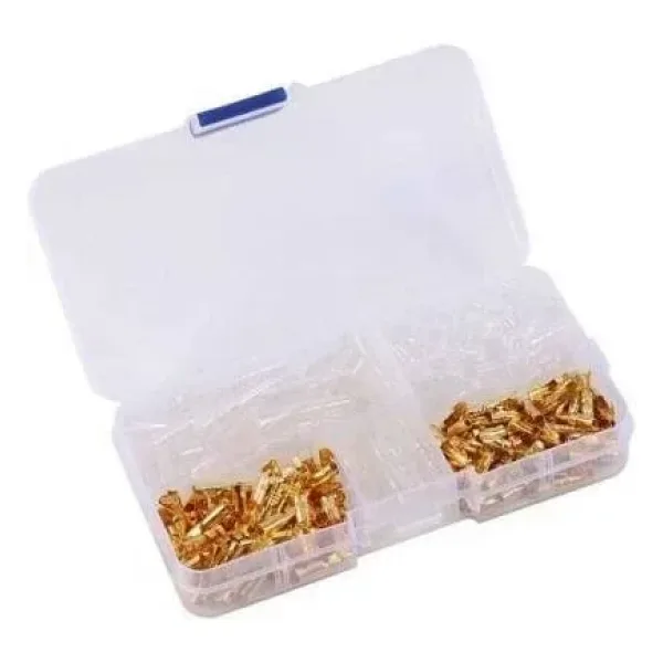 200 Parça 3.5mm Bullet Konnektör Seti
