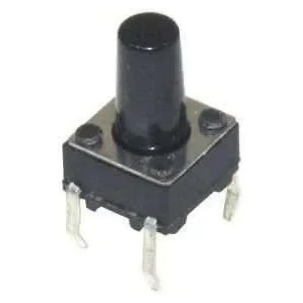 4 Pinli 6X6X9.5mm Tactile Push Buton