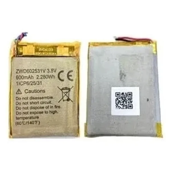 Alcatel MT40 Saat Pili ZWD602531V Batarya Pil