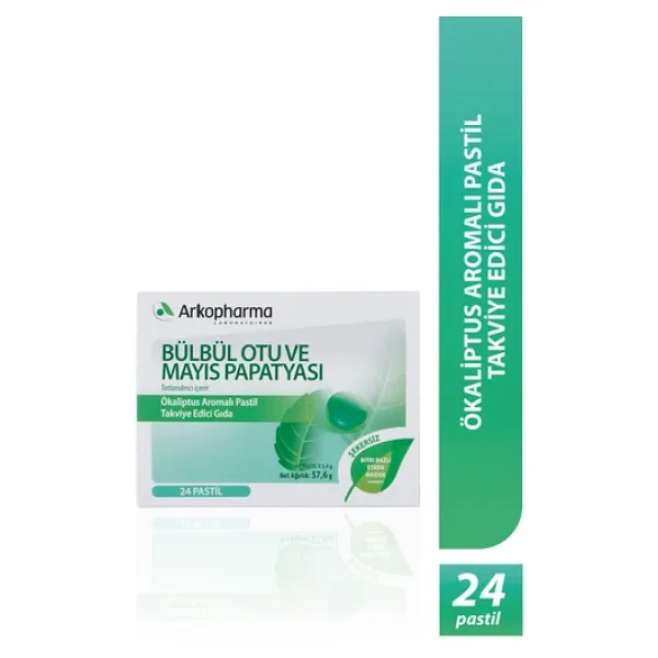 Arkopharma Ökaliptus Aromalı 24'lü Pastil