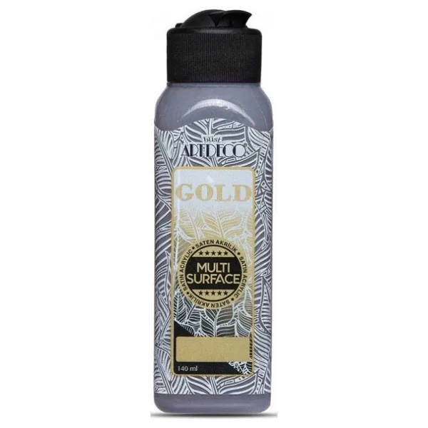 Artdeco Gold Multi Surface 355 Uzay Gri 140 ml Akrilik Boya