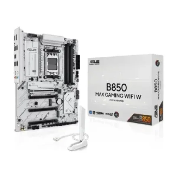 Asus B850 Max Gaming Wi-Fi W AMD AM5 DDR5 ATX Anakart