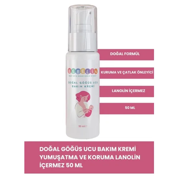 Bebelin Doğal Göğüs Ucu Kremi 50 ml