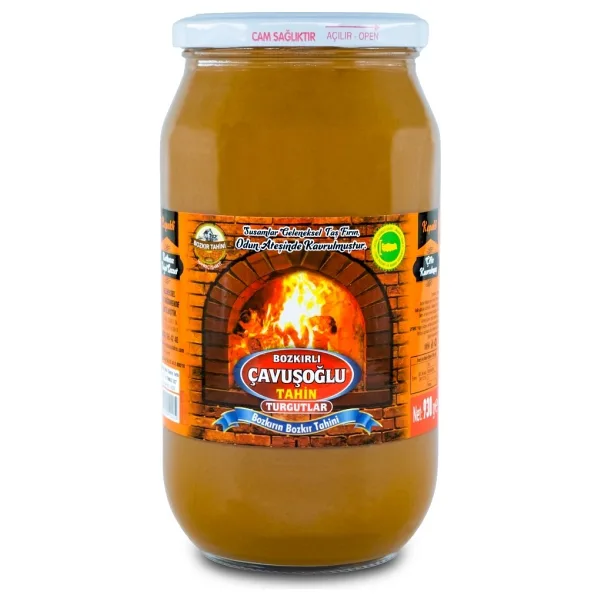 Bozkırlı Çavuşoğlu Kepekli Bozkır Tahini Plastik Kutu 930 gr