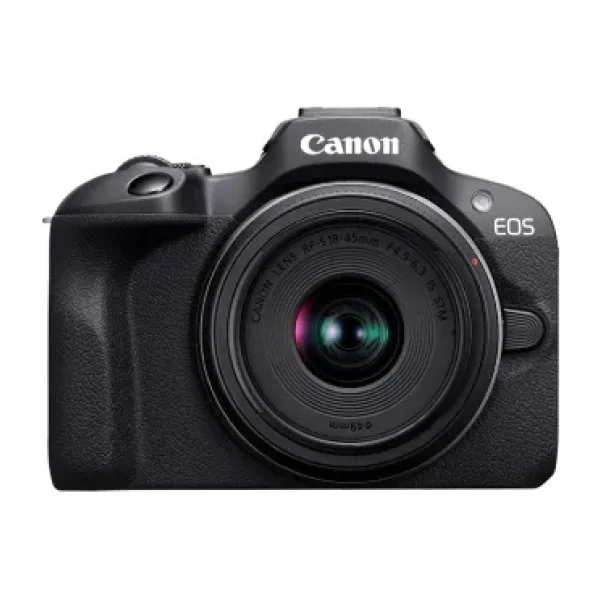 Canon EOS R50 + 18-45mm Lens Siyah Aynasız Fotoğraf Makinesi