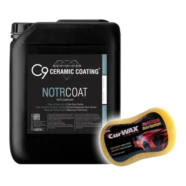 Carwax C9 Notr Coat 5 kg Oto Şampuan