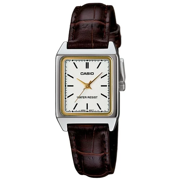 Casio Standart LTP-V007L-7E2UDF Deri Kordon Kahverengi Kadın Kol Saati