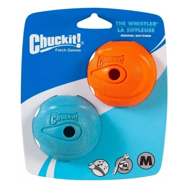 Chuckit! The Whistler 2'li Köpek Oyun Topu (Küçük Boy)