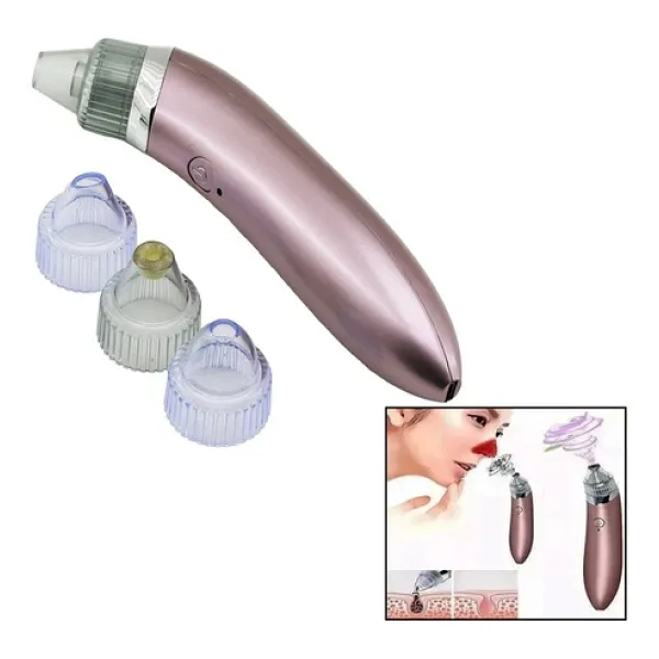 Cilt Bakım Aleti Vakumakne Gözenek Temizleme - Sivilce Çıkarmausb Şarj- 4başlık (5224)