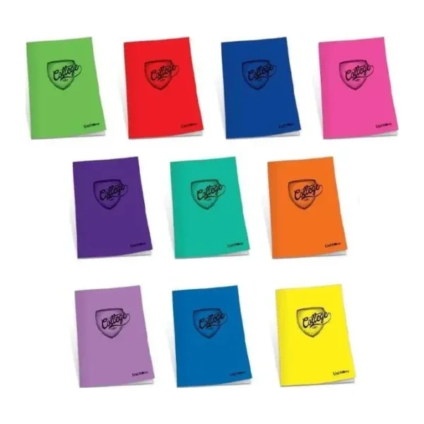Çınar College 100 Yaprak A4 Kareli Defter Pp Kapak - 3 Adet