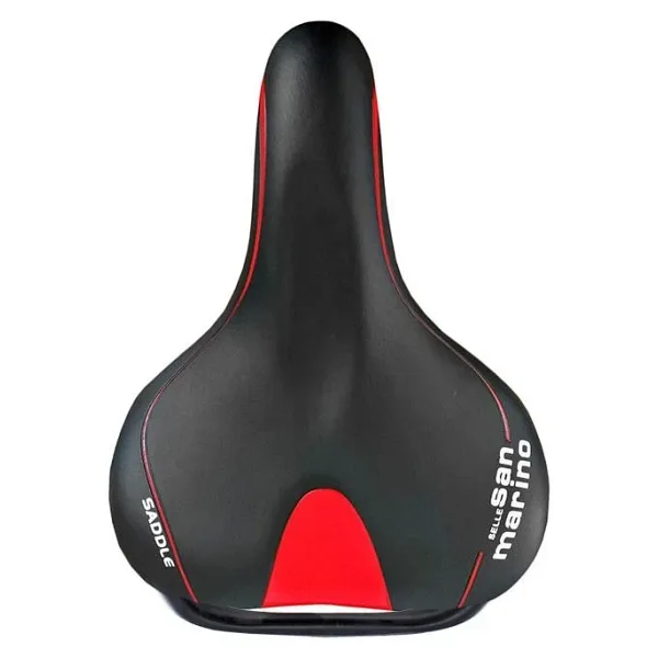 City Bike Bisiklet Selesi Kırmızı - Siyah 20X26 Cm San Marino