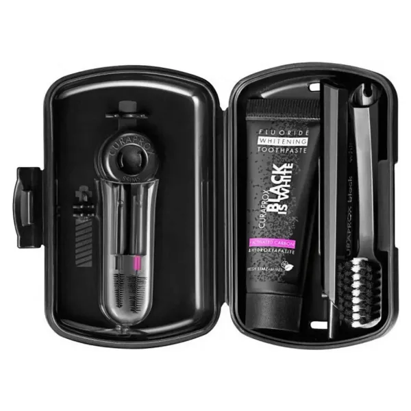 Curaprox 5460 Be You Travel Black is White Diş Fırçası Seti