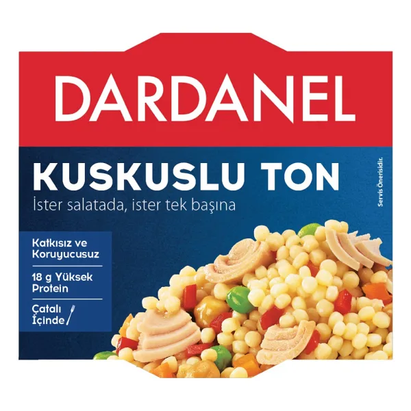 Dardanel Aç Ye Kuskuslu Ton 185 gr