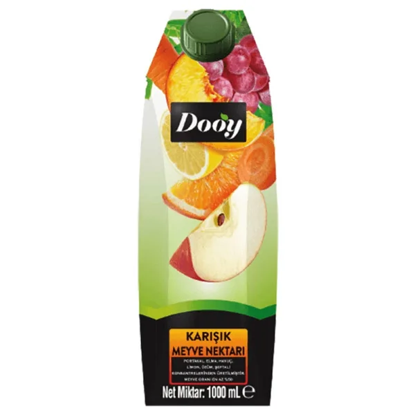 Dooy 1 lt Karışık Meyve Nektarı