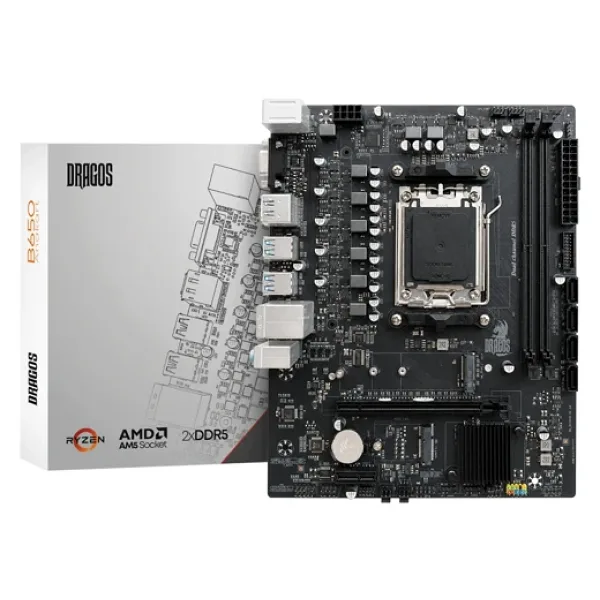 Dragos B650 D5 AM5 DDR5 Micro ATX Anakart