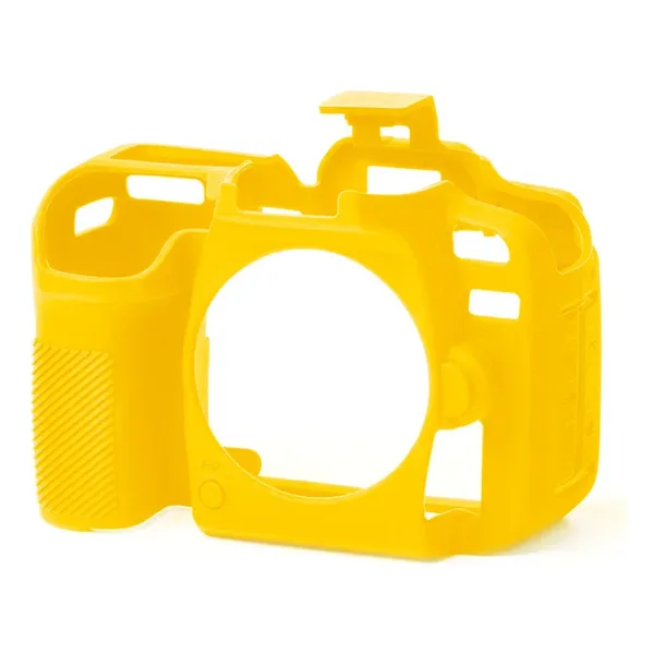 EasyCover Silikon Kılıf (Nikon D7500 Sarı)