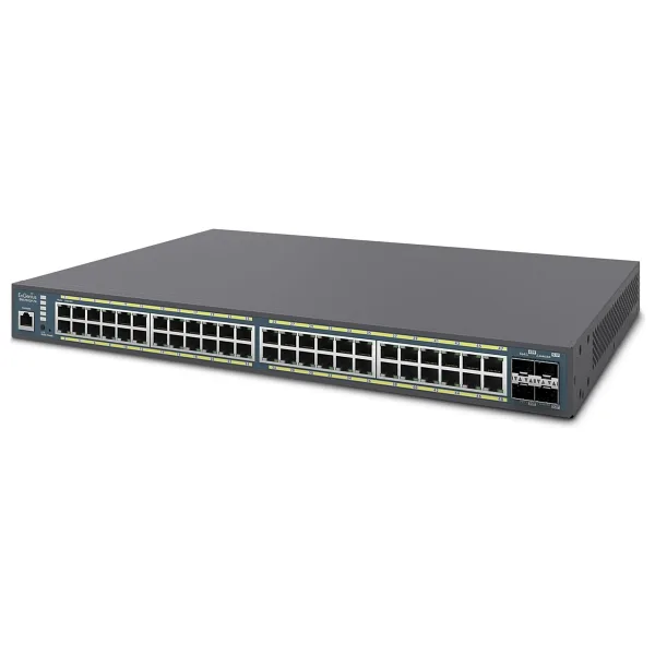 EnGenius EWS7952P-FIT 48 Port Gigabit PoE+ Yönetilebilir Switch | 410W PoE | 4x SFP Uplink