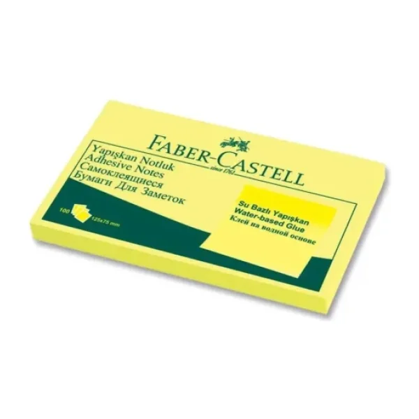 Faber-Castell 125x75 mm Yapışkan Not Kağıdı