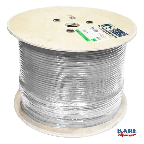HCS U/UTP CAT6 LSOH GRI 500m Makara 23AWG 4x2x23#