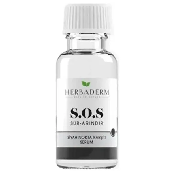 Herbaderm S.O.S Siyah Nokta Karşıtı Serum 20 ml