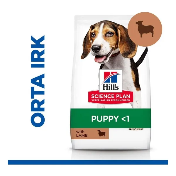 Hill 's Science Plan Medium Puppy Kuzu Etli Pirinçli 2.5 kg Yavru Kuru Köpek Maması