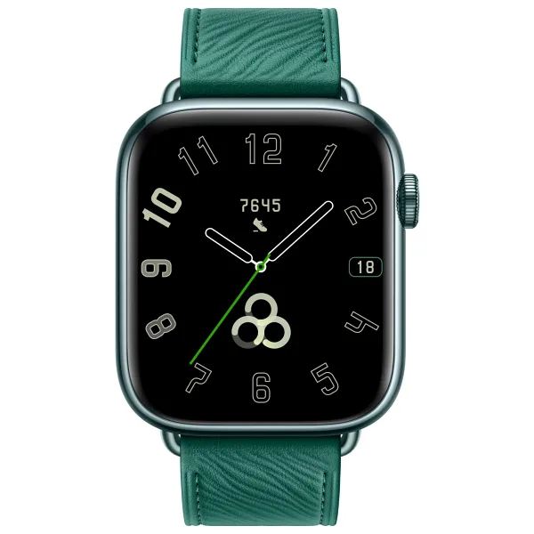 Honor Watch 5 Yeşil Deri Kordon Akıllı Saat