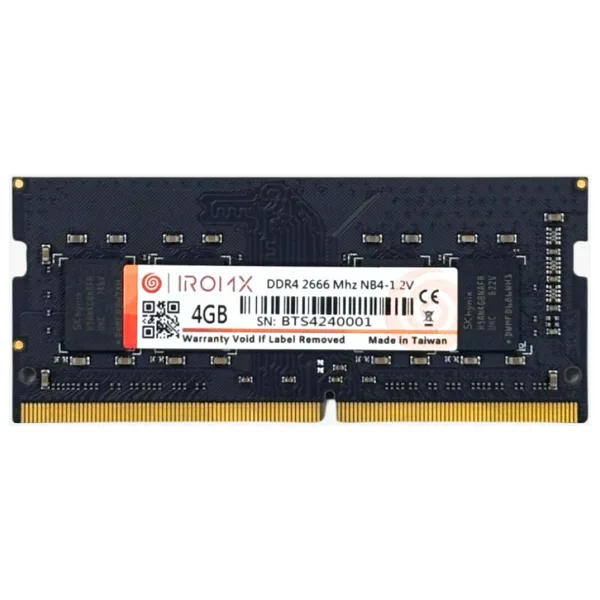 IROMX 4GB 2666MHz DDR4 HYNIX CHIP NOTEBOOK RAM BULK