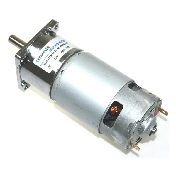 KGA-42 12V 90Rpm/555 Redüktörlü Dc Motor