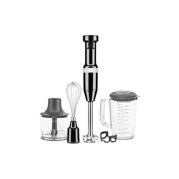 KitchenAid 5KHBV83EOB 180 W El Blender Seti Parlak Siyah