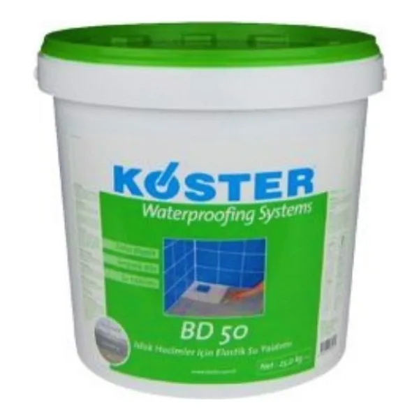 Köster Bd 50- 20 kg Elastromerik Reçine Esaslı Likit Su Yalıtımı