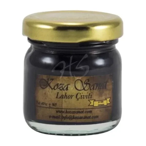 Koza Sanat Ezilmiş Ebru Boyası Pigment Lahor Çiviti 40ml