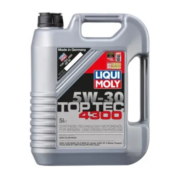 Liqui Moly Top Tec 4300 5W-30 5 lt Motor Yağı