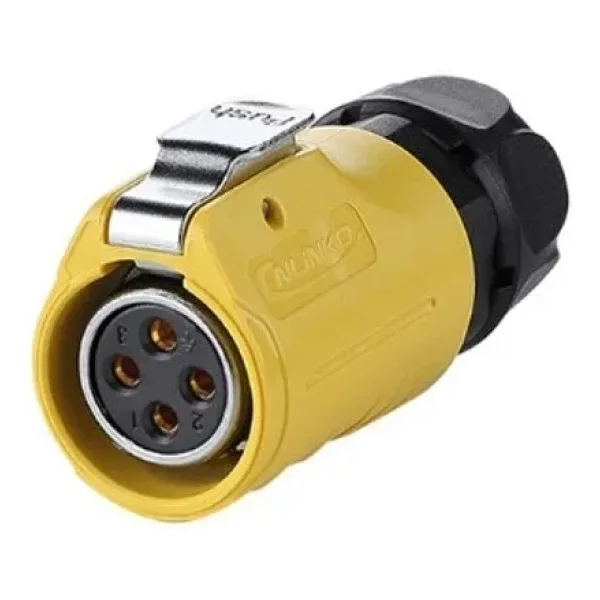 LP-20-J04PE-01-021 4-Pin Su Geçirmez Konnektör - Dişi